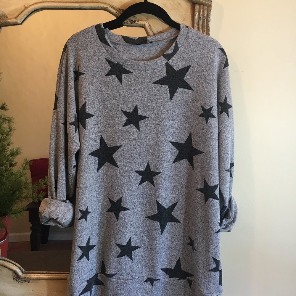 Celestial Star Print top